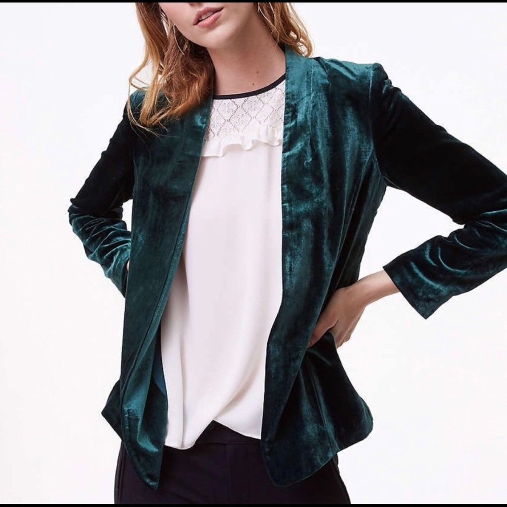 COPY - Loft Velvet Blazer